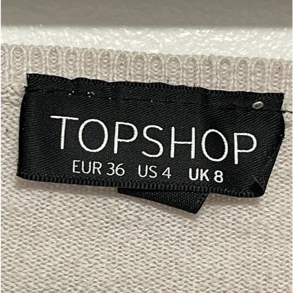 [topshop] Light Lavender Shirt with crochet details - Picture 3 of 5